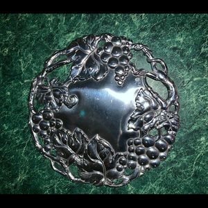 Arthur Court Grapevine Pewter Trivet